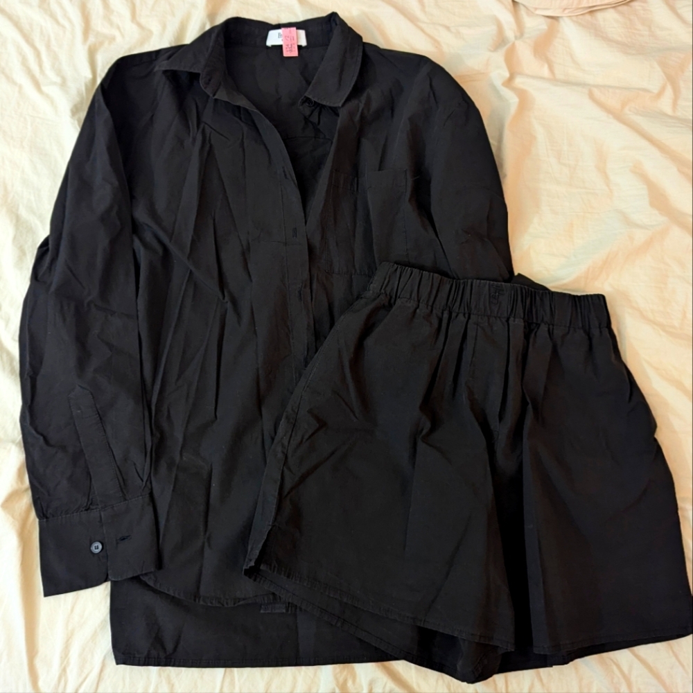 the Frankie shop organic cotton top and bottom set